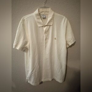 Brooks Brothers Ivory Polo Shirt Sz XL